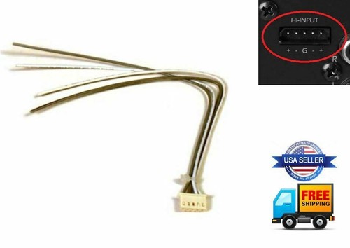 Pin speaker high level input - high,
