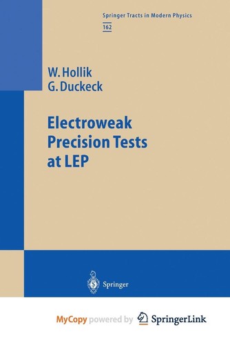 Electroweak precision tests - precision,