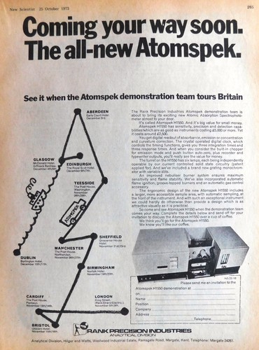 1973 advert rank precision - 1973,