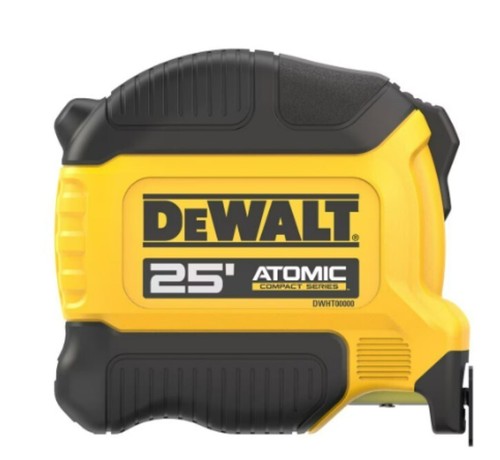 New atomic tape measure - 25-ft,